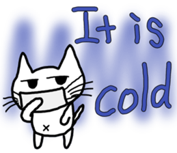 Nekojito in English sticker #10994693