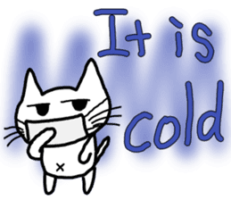 Nekojito in English sticker #10994693