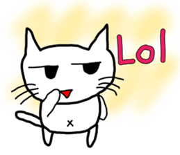 Nekojito in English sticker #10994695