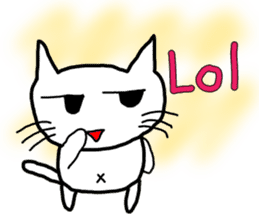 Nekojito in English sticker #10994695