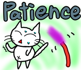 Nekojito in English sticker #10994699