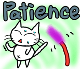 Nekojito in English sticker #10994699