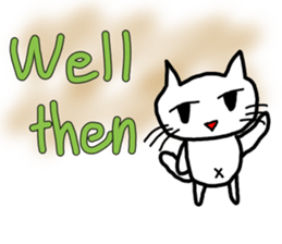 Nekojito in English sticker #10994700