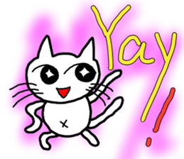 Nekojito in English sticker #10994701