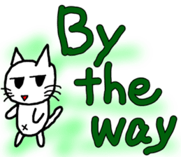 Nekojito in English sticker #10994702