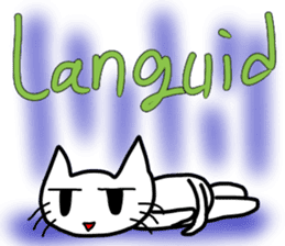 Nekojito in English sticker #10994703