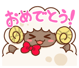 Fluffy Fluffy Sheep sticker #10994909