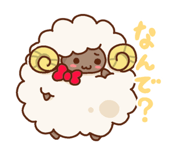Fluffy Fluffy Sheep sticker #10994925