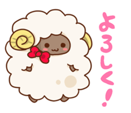 Fluffy Fluffy Sheep sticker #10994934