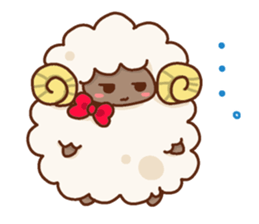 Fluffy Fluffy Sheep sticker #10994937