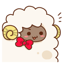 Fluffy Fluffy Sheep sticker #10994940