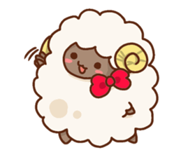 Fluffy Fluffy Sheep sticker #10994943
