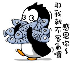 Penguin Oops! 3 sticker #10995236