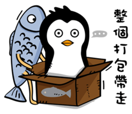 Penguin Oops! 3 sticker #10995241