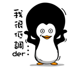 Penguin Oops! 3 sticker #10995260