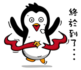 Penguin Oops! 3 sticker #10995261