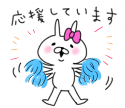 rabbit girl usapun2 sticker #10995975
