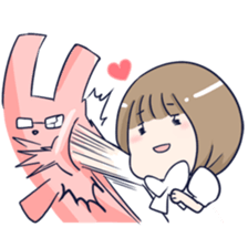 Dayama-san & Megu-tan sticker #10996516