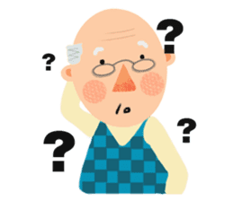 Forever Jo-Jo:A Very Cute Elderly couple sticker #10996588