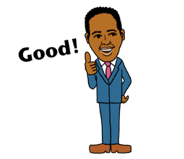 Funky soul man sticker #10996669