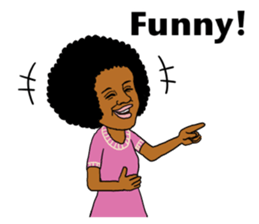 Funky soul man sticker #10996670