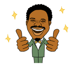 Funky soul man sticker #10996671