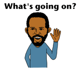 Funky soul man sticker #10996674