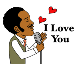 Funky soul man sticker #10996677