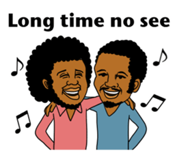 Funky soul man sticker #10996681