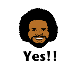 Funky soul man sticker #10996682