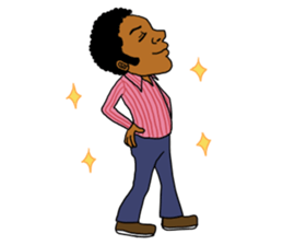 Funky soul man sticker #10996699