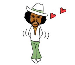 Funky soul man sticker #10996702