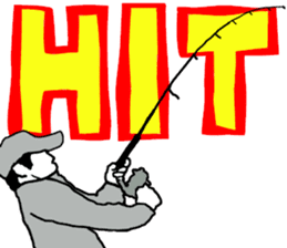 jiging fishing Sticker sticker #10996803