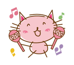 Happiness Nyanko everyday sticker #10996902