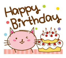 Happiness Nyanko everyday sticker #10996903