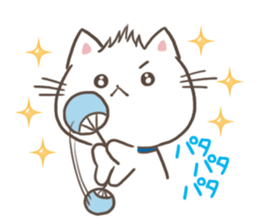 Shouting the heat and can't stand humid sticker #10997020