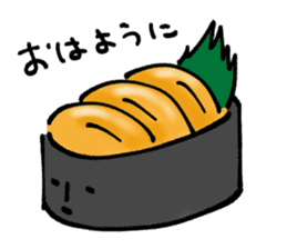 Fun sushi sticker #10997269