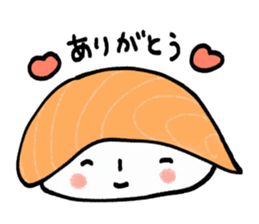 Fun sushi sticker #10997272