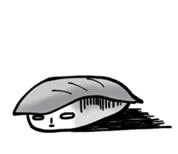Fun sushi sticker #10997279