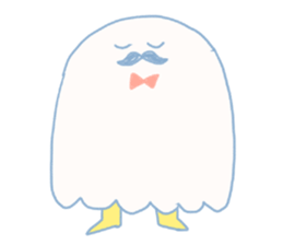 -- OBAKE-KUN -- sticker #10997428