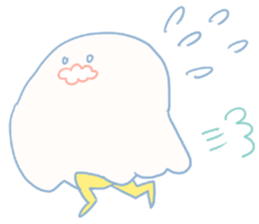 -- OBAKE-KUN -- sticker #10997429