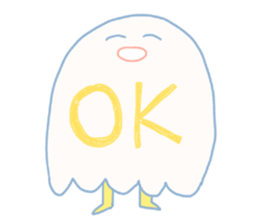 -- OBAKE-KUN -- sticker #10997430