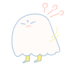 -- OBAKE-KUN -- sticker #10997436