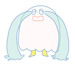 -- OBAKE-KUN -- sticker #10997441
