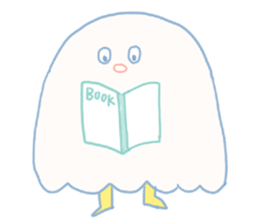 -- OBAKE-KUN -- sticker #10997447