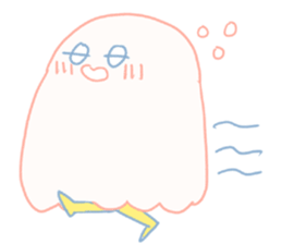 -- OBAKE-KUN -- sticker #10997454