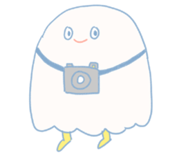 -- OBAKE-KUN -- sticker #10997455
