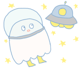-- OBAKE-KUN -- sticker #10997457