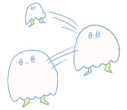 -- OBAKE-KUN -- sticker #10997461