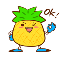 Pineapple King sticker #10997464